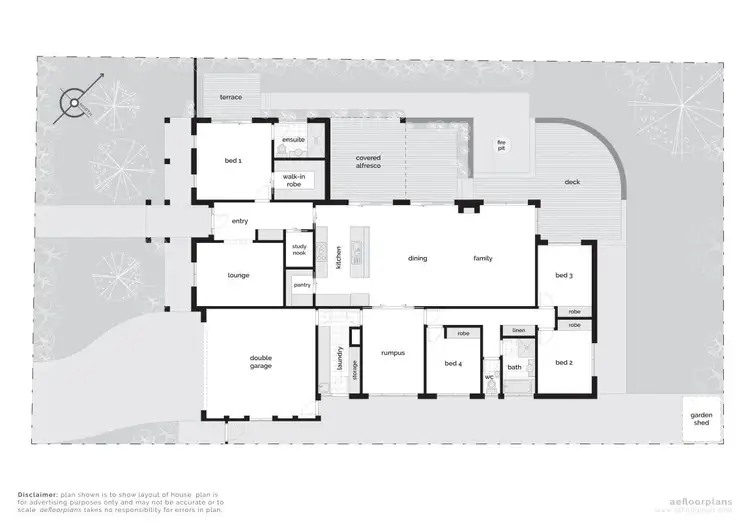 Floorplan of Homely house listing, 3 Walker Crescent, Griffith ACT 2603