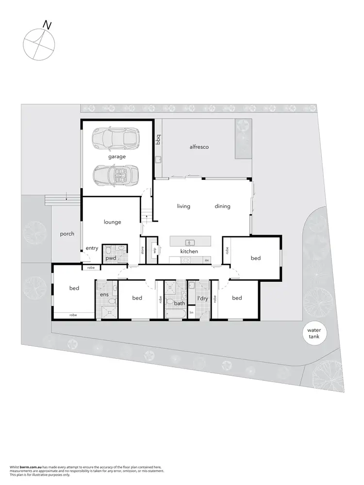 Floorplan of Homely townhouse listing, 7b Mawson Drive, Mawson ACT 2607
