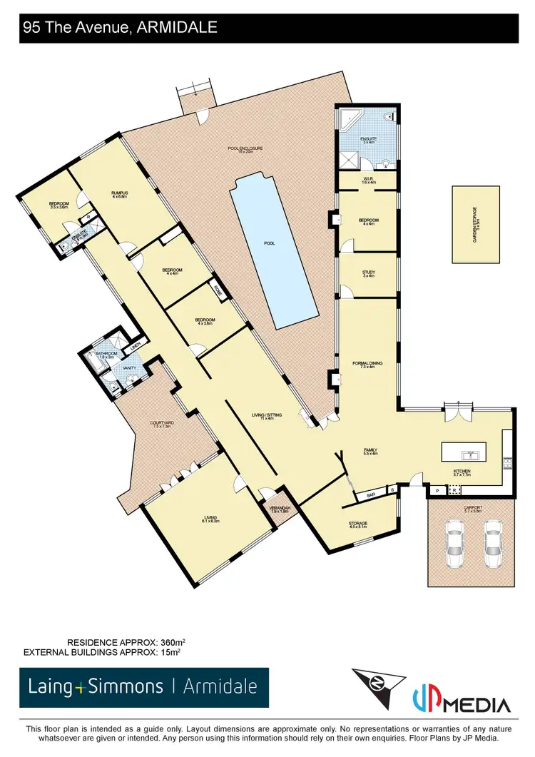 Floorplan of Homely house listing, 95 The Avenue, Armidale NSW 2350