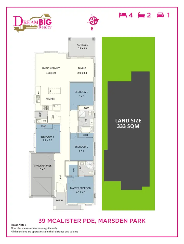 Floorplan of Homely house listing, 39 McAlister Parade, Marsden Park NSW 2765