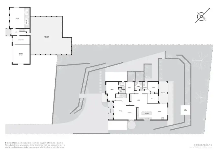 Floorplan of Homely house listing, 41 Florence Fuller Crescent, Conder ACT 2906