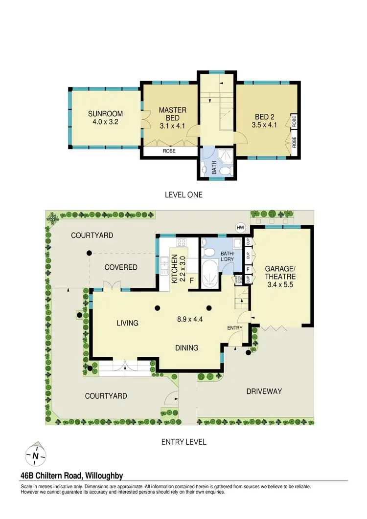 Floorplan of Homely house listing, 46B Chiltern Road, Willoughby NSW 2068