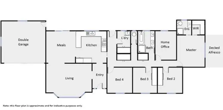 Floorplan of Homely house listing, 551 Koorlong Avenue, Irymple VIC 3498