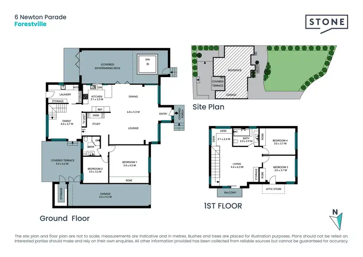 Floorplan of Homely house listing, 6 Newton Parade, Forestville NSW 2087