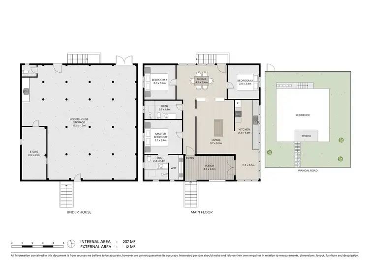 Floorplan of Homely house listing, 66 Wandal Road, Wandal QLD 4700