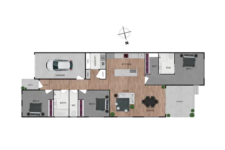 Floorplan of Homely land listing, 9 Storksbill Terrace, Tralee NSW 2620