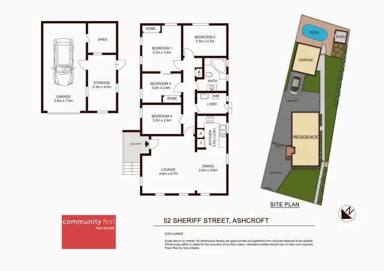 Floorplan of Homely house listing, 52 Sheriff Street, Ashcroft NSW 2168