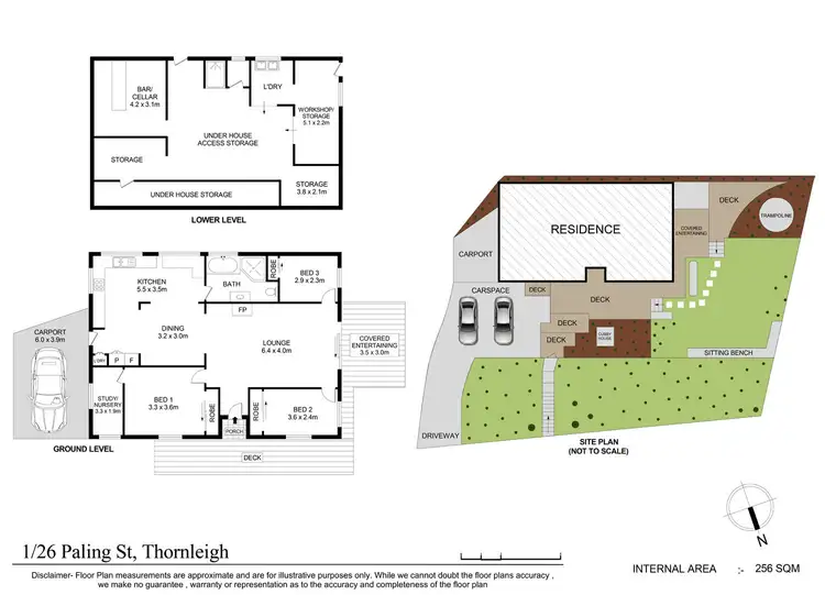 Floorplan of Homely house listing, 1/26 Paling Street, Thornleigh NSW 2120