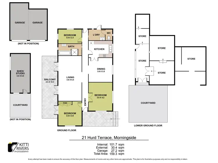 Floorplan of Homely house listing, 21 Hurd Terrace, Morningside QLD 4170
