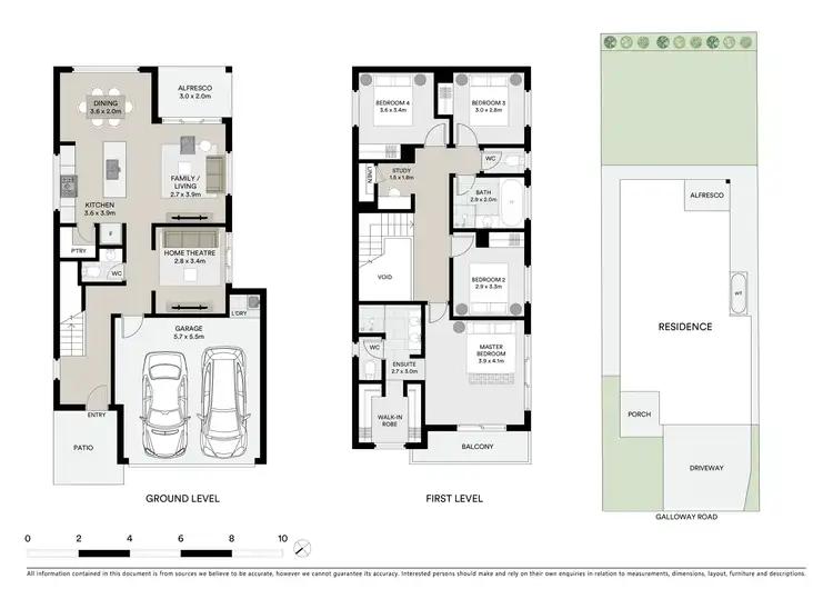 Floorplan of Homely house listing, 8 Galloway Road, Box Hill NSW 2765