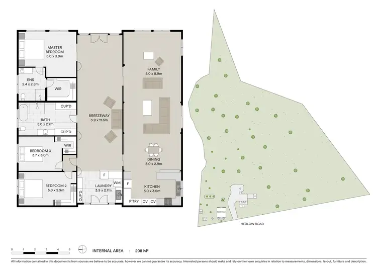Floorplan of Homely house listing, 206 Hedlow Road, Cawarral QLD 4702