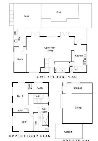 Floorplan of Homely house listing, 5 Adina Street, Cannonvale QLD 4802