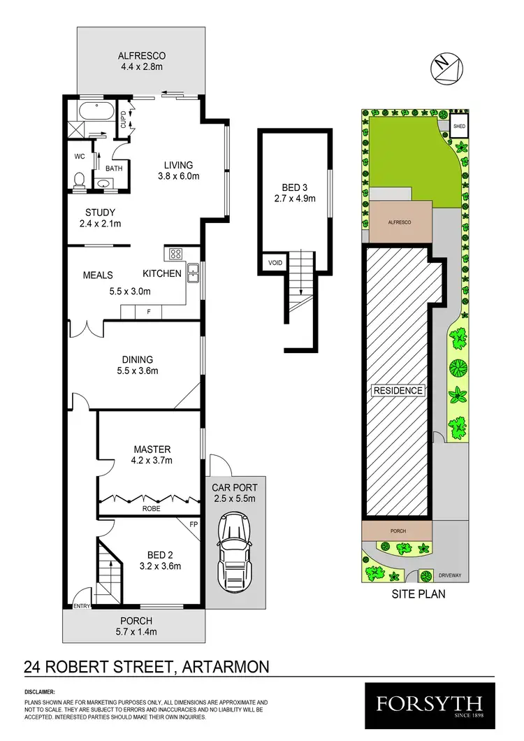 Floorplan of Homely house listing, 24 Robert Street, Artarmon NSW 2064