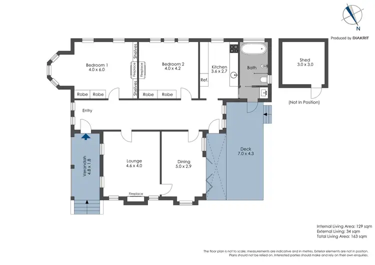 Floorplan of Homely house listing, 155 Manning Street, Kiama NSW 2533