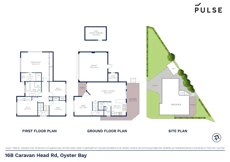Floorplan of Homely house listing, 16B Caravan Head Road, Oyster Bay NSW 2225