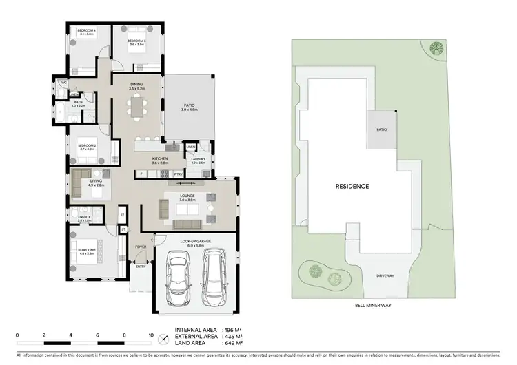 Floorplan of Homely house listing, 5 Bell Miner Way, Bohle Plains QLD 4817