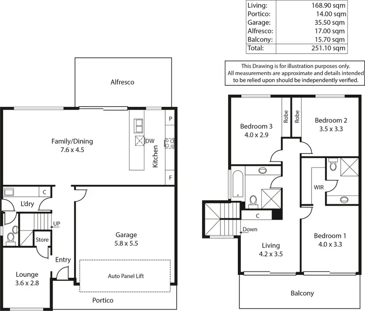 Floorplan of Homely house listing, 3/11 Glen Stuart Road, Woodforde SA 5072