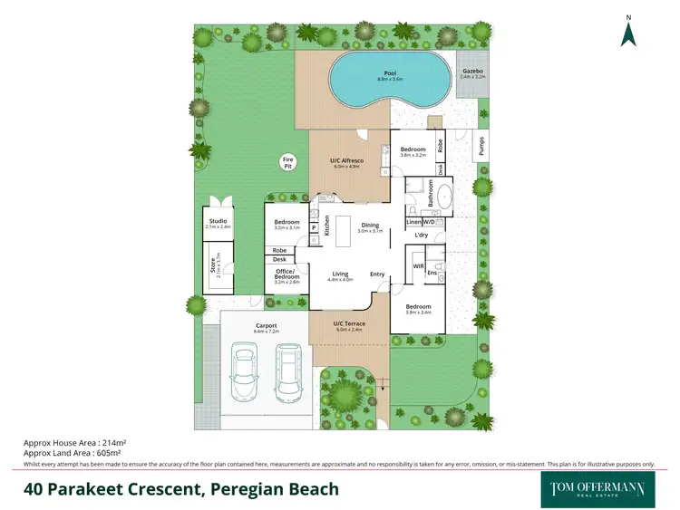 Floorplan of Homely house listing, 40 Parakeet Crescent, Peregian Beach QLD 4573