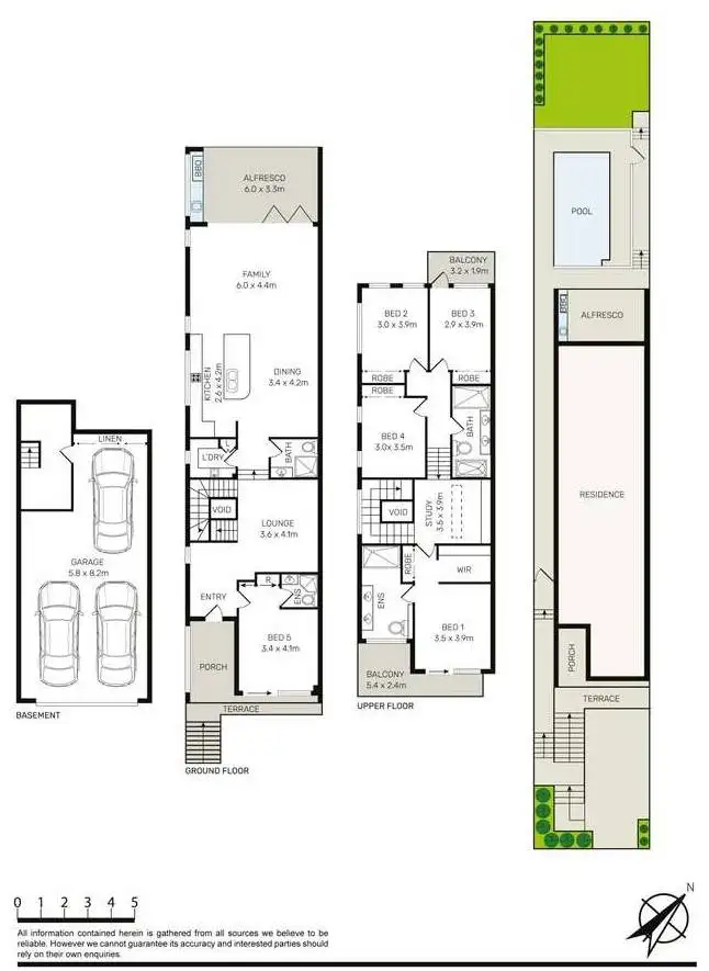 Floorplan of Homely house listing, 40a Whitfield Parade, Hurstville Grove NSW 2220
