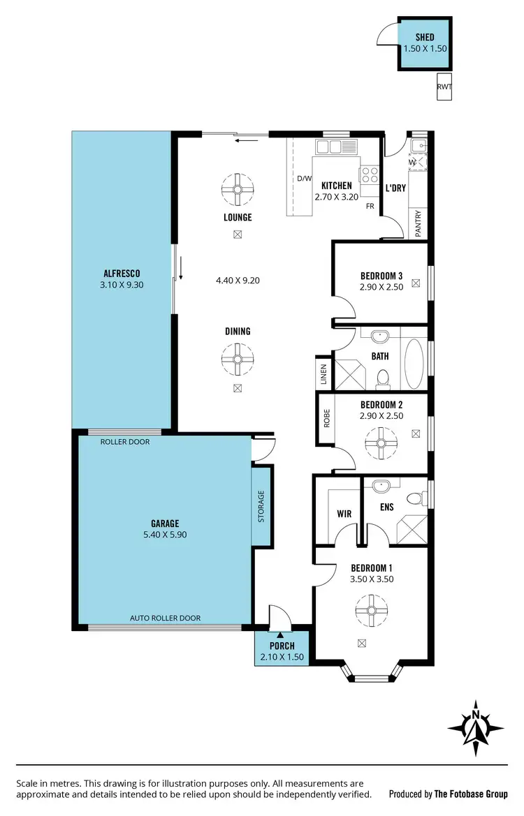 Floorplan of Homely house listing, 3 Brookman Street, Osborne SA 5017