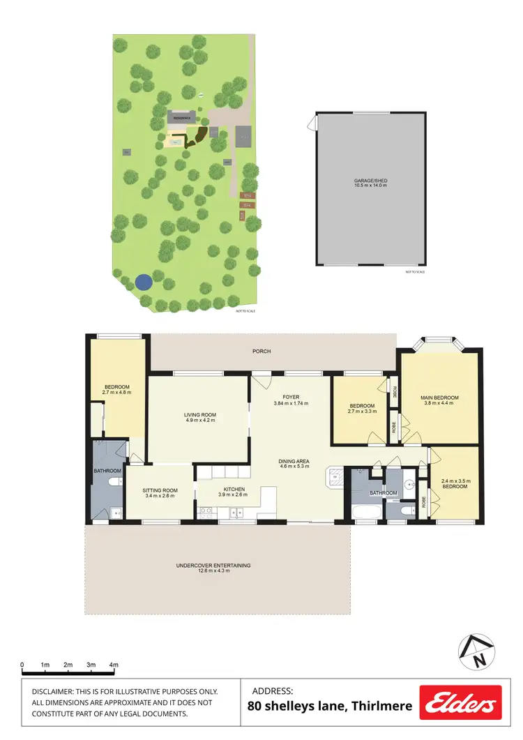 Floorplan of Homely rural property listing, 80 Shelleys Lane, Thirlmere NSW 2572