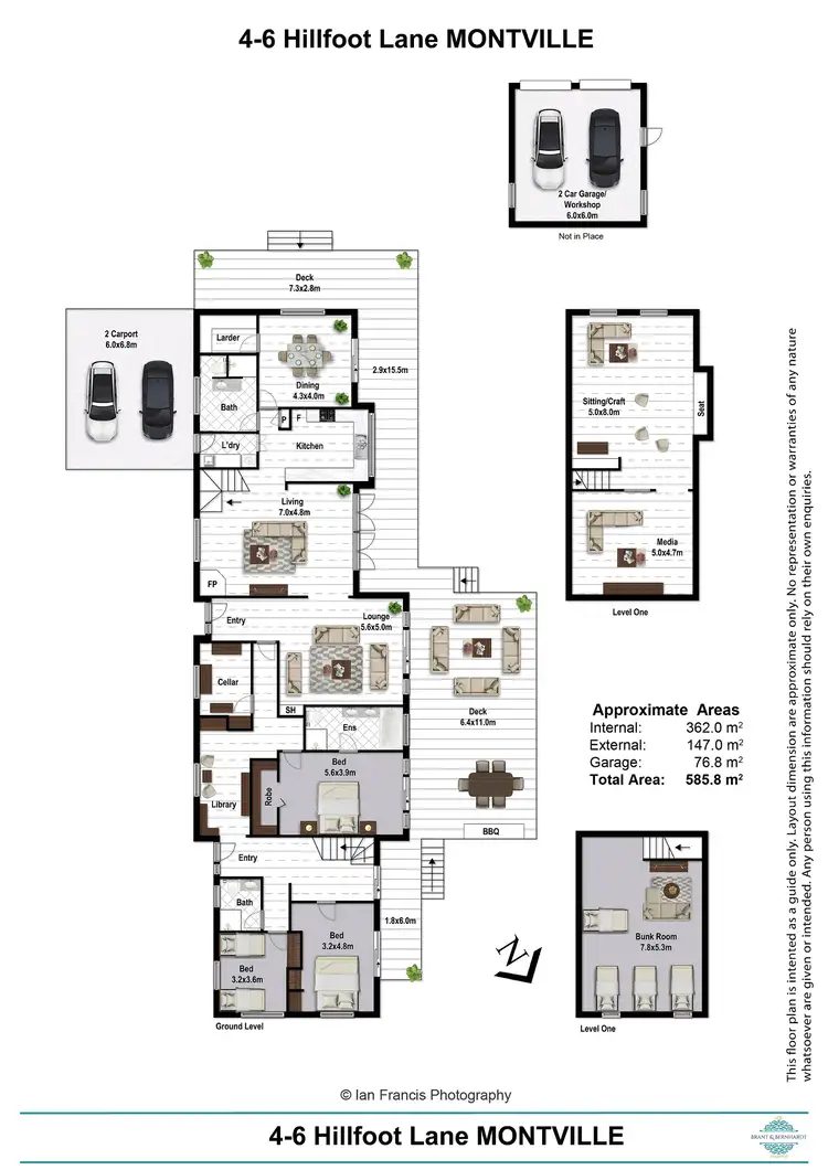 Floorplan of Homely house listing, 4-6 Hillfoot Lane, Montville QLD 4560