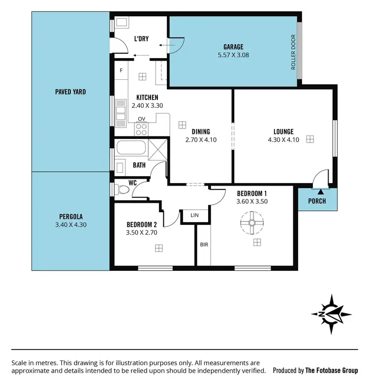 Floorplan of Homely unit listing, 1/7-9 York Avenue, Clovelly Park SA 5042