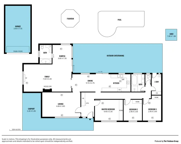Floorplan of Homely house listing, 8 Lillimur Avenue, Morphett Vale SA 5162