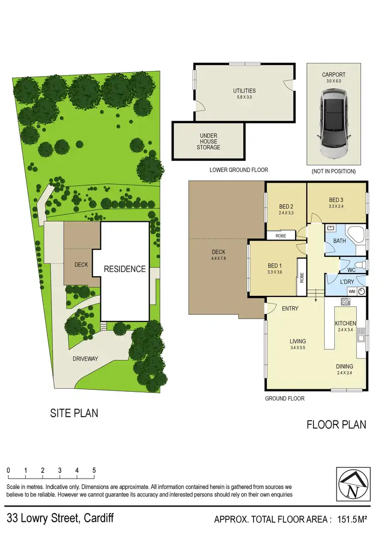 Floorplan of Homely house listing, 33 Lowry Street, Cardiff NSW 2285