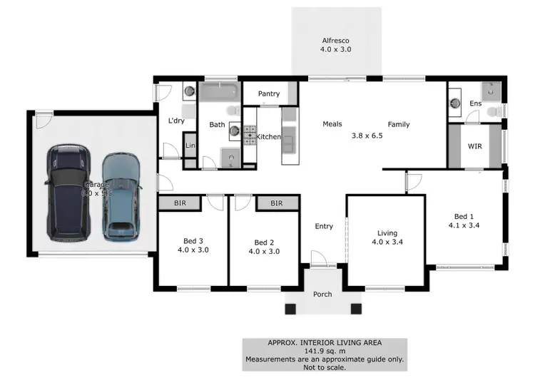 Floorplan of Homely house listing, 23 Murray Way, Wodonga VIC 3690