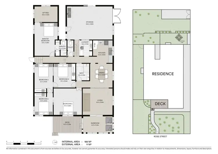 Floorplan of Homely house listing, 107 Rose Street, Koongal QLD 4701