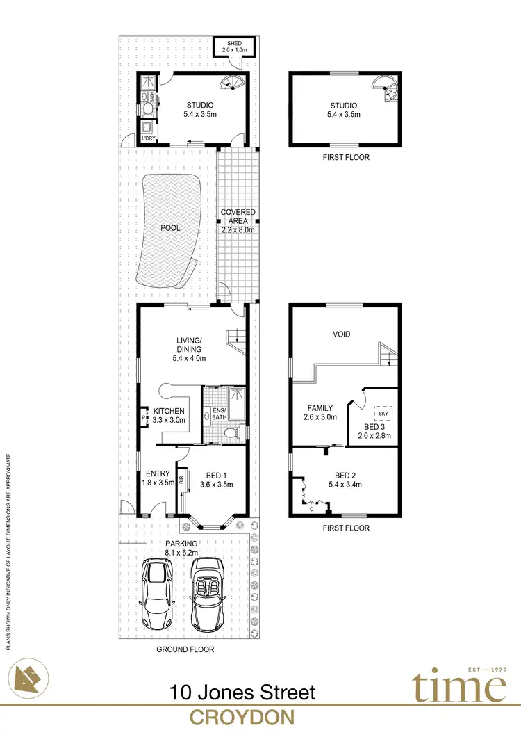 Floorplan of Homely house listing, 10 Jones Street, Croydon NSW 2132