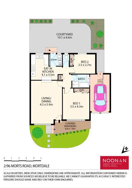 Floorplan of Homely villa listing, 2/96 Morts Road, Mortdale NSW 2223