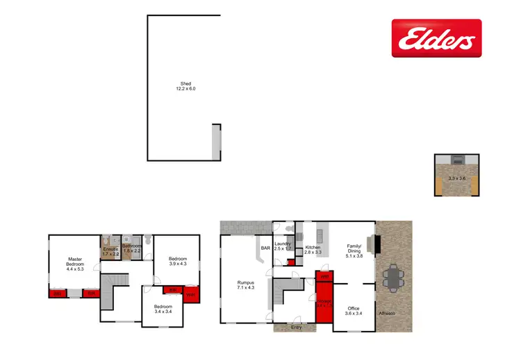Floorplan of Homely rural property listing, 28 Valarie Lane, Alberton West VIC 3971