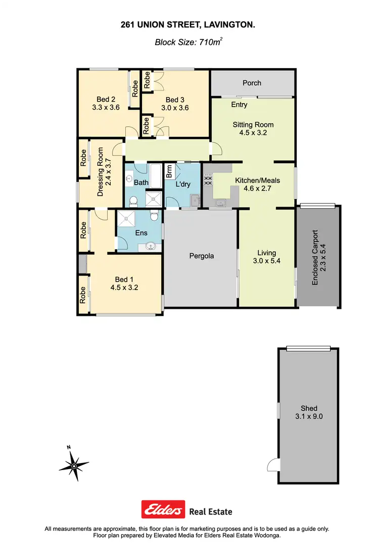 Floorplan of Homely house listing, 261 Union Road, North Albury NSW 2640