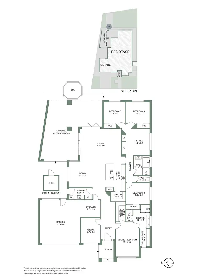 Floorplan of Homely house listing, 3 Marabou Place, Aspendale VIC 3195