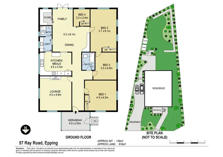 Floorplan of Homely house listing, 57 Ray Road, Epping NSW 2121