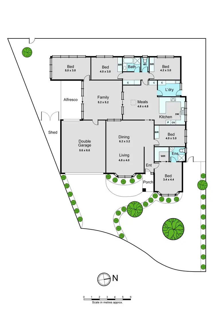 Floorplan of Homely house listing, 12 Yarra Court, Oakleigh South VIC 3167