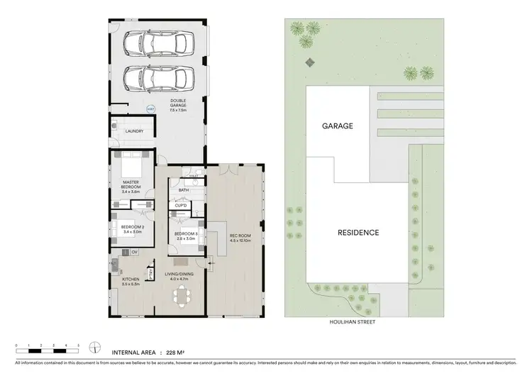 Floorplan of Homely house listing, 182 Houlihan Street, Frenchville QLD 4701