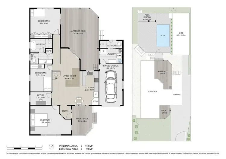 Floorplan of Homely house listing, 86 North Creek Road, Ballina NSW 2478