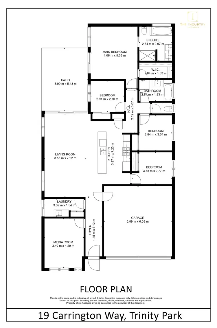 Floorplan of Homely house listing, 19 Carrington Way, Trinity Park QLD 4879