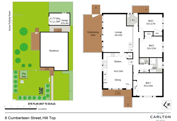Floorplan of Homely house listing, 8 Cumberteen Street, Hill Top NSW 2575
