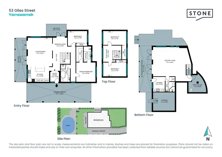 Floorplan of Homely house listing, 53 Giles Street, Yarrawarrah NSW 2233
