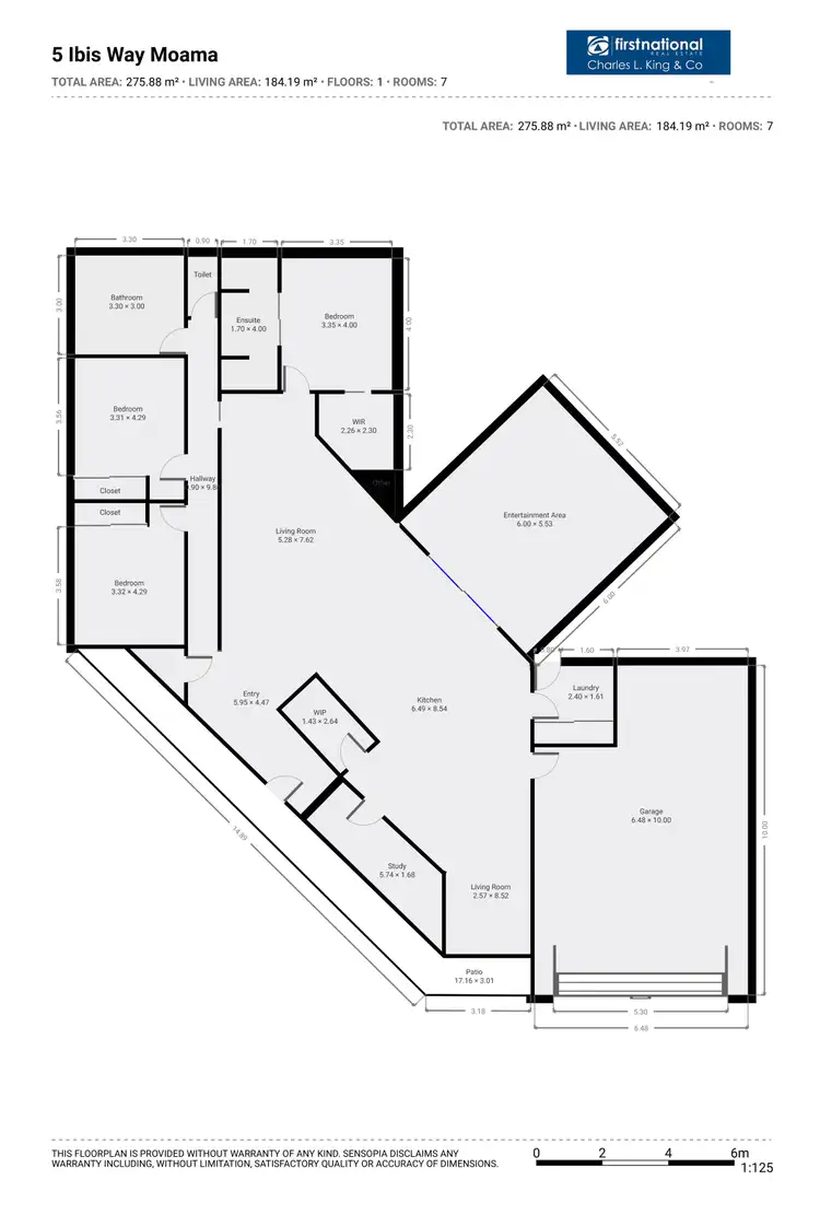 Floorplan of Homely house listing, 5 Ibis Way, Moama NSW 2731