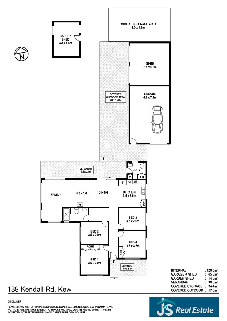 Floorplan of Homely house listing, 189 Kendall Road, Kew NSW 2439