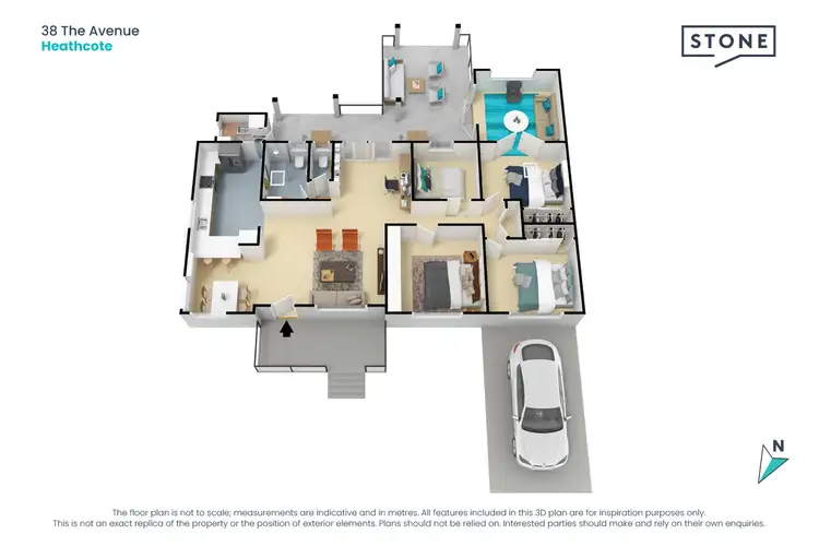 Floorplan of Homely house listing, 38 The Avenue, Heathcote NSW 2233
