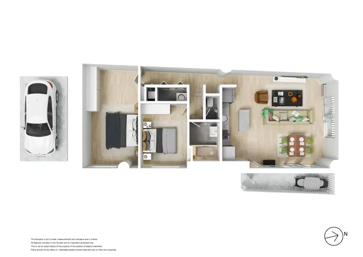 Floorplan of Homely apartment listing, 101/12 Anchor Place, Prahran VIC 3181