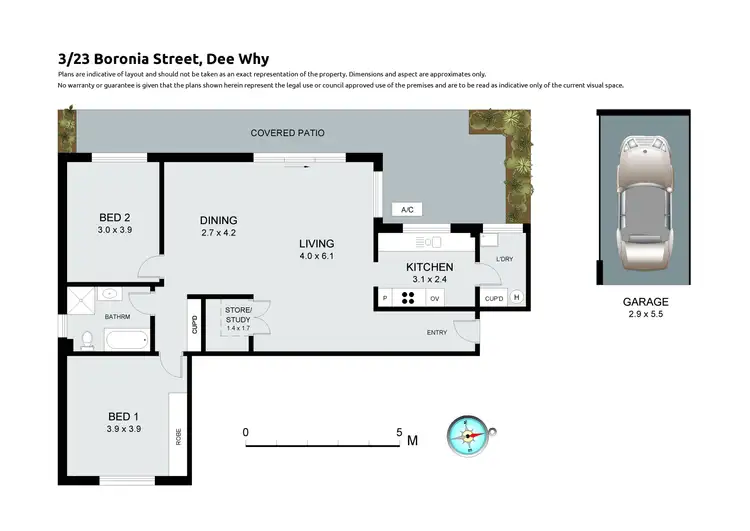Floorplan of Homely apartment listing, 3/23 Boronia Street, Dee Why NSW 2099