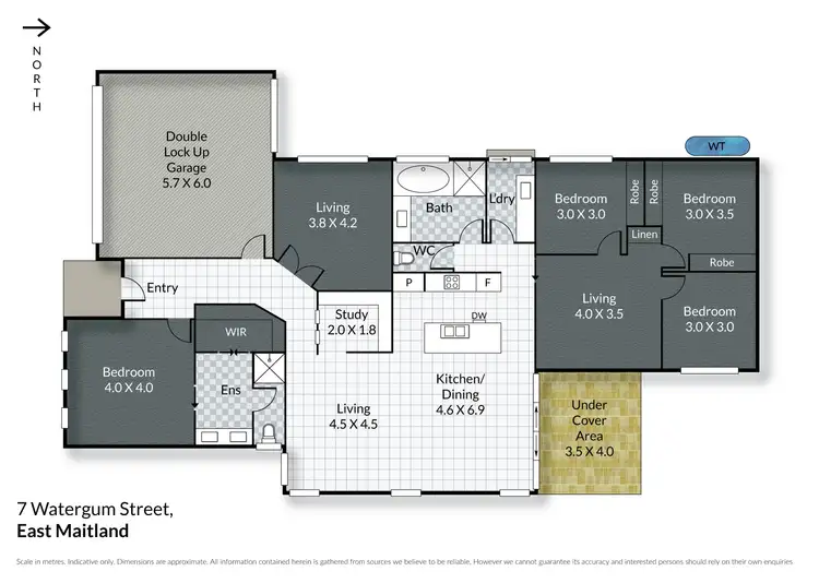 Floorplan of Homely house listing, 7 Watergum Street, East Maitland NSW 2323