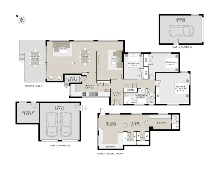 Floorplan of Homely house listing, 1/63 Cormiston Road, Riverside TAS 7250